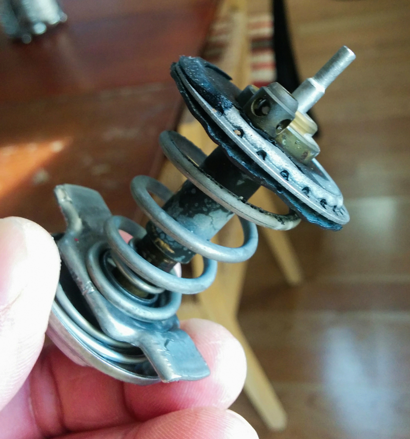 That thermostat only lasted 72,000 miles.